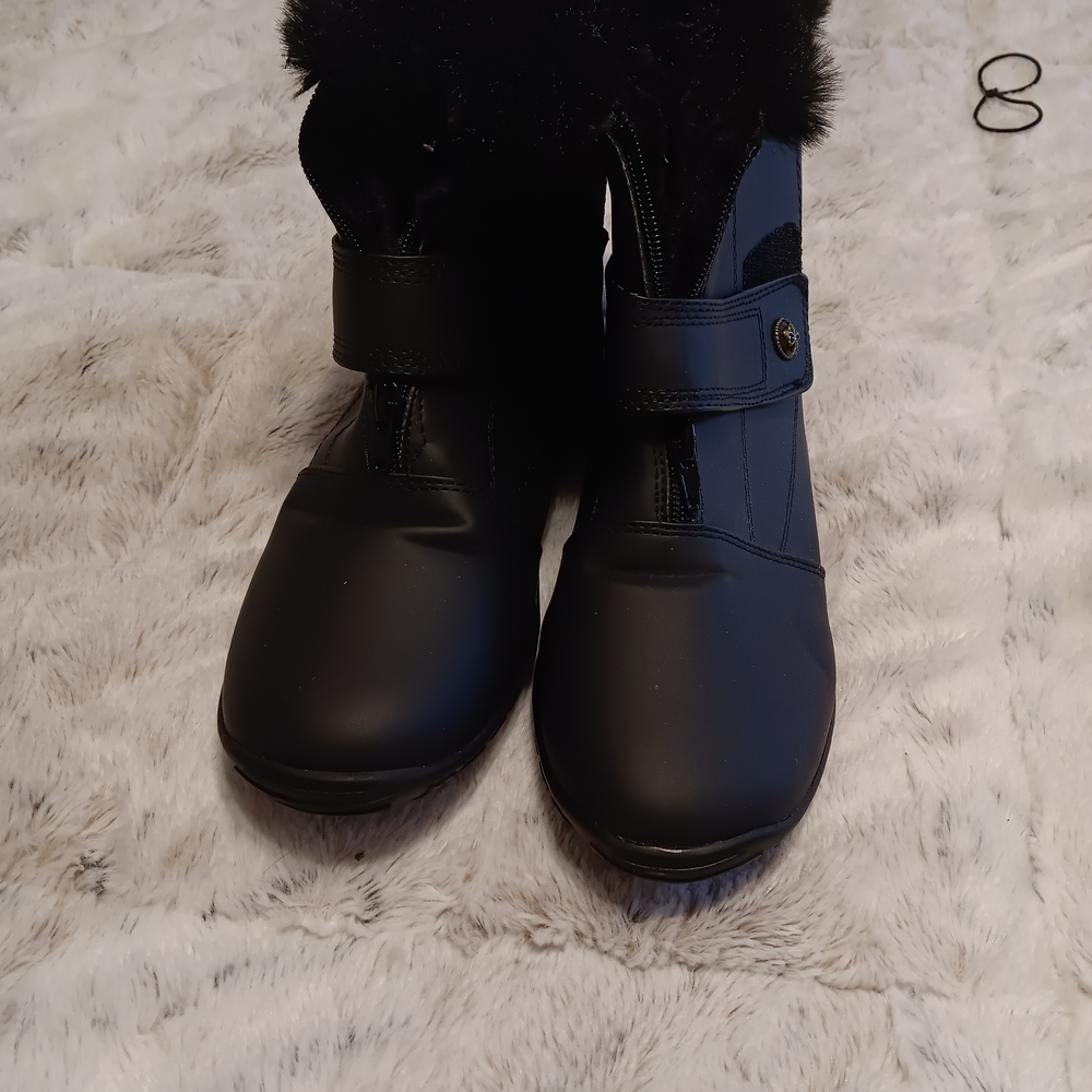 Womens Black Winter Boots